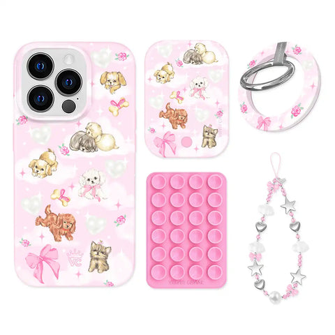 Puppy Love iPhone Bundle Set - Grip