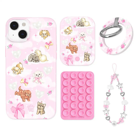 Puppy Love iPhone Bundle Set - Grip