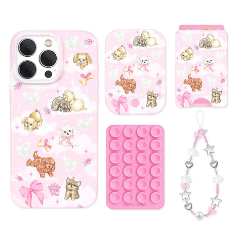 Puppy Love iPhone Bundle Set - Wallet