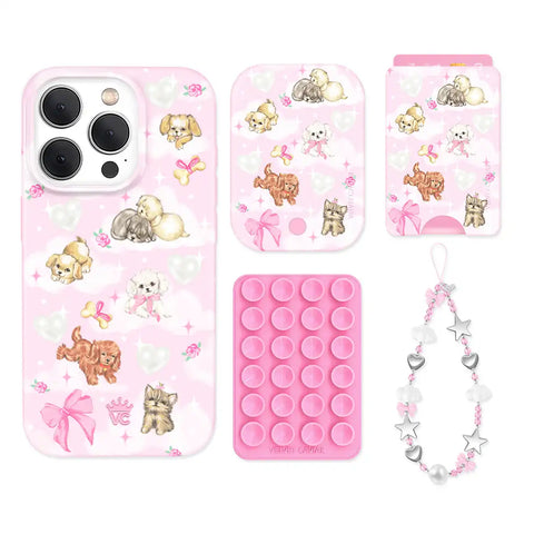 Puppy Love iPhone Bundle Set - Wallet