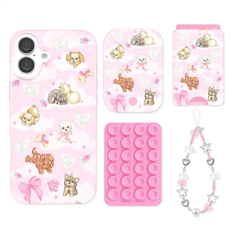 Puppy Love iPhone Bundle Set - Wallet