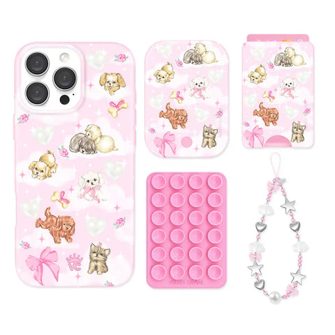Puppy Love iPhone Bundle Set - Wallet