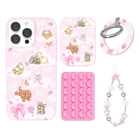 Puppy Love iPhone Bundle Set - Grip