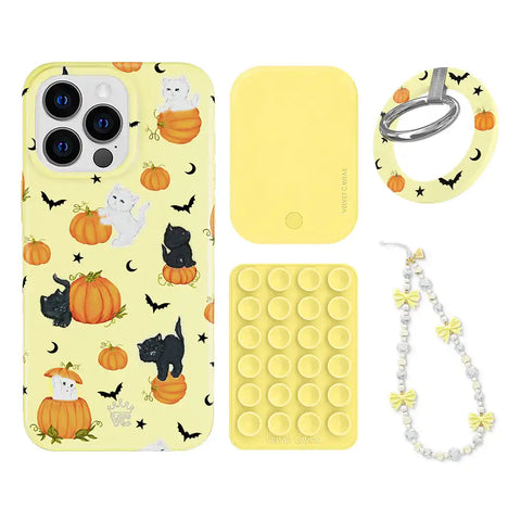 Purrfect Pumpkins iPhone Bundle Set - Grip