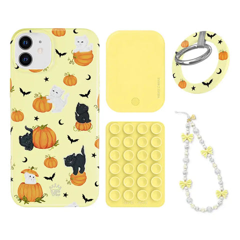 Purrfect Pumpkins iPhone Bundle Set - Grip