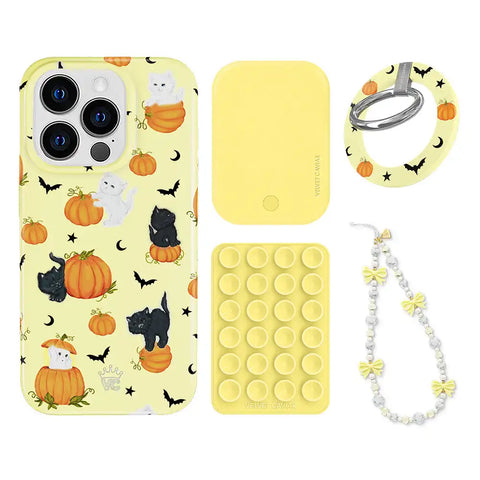 Purrfect Pumpkins iPhone Bundle Set - Grip
