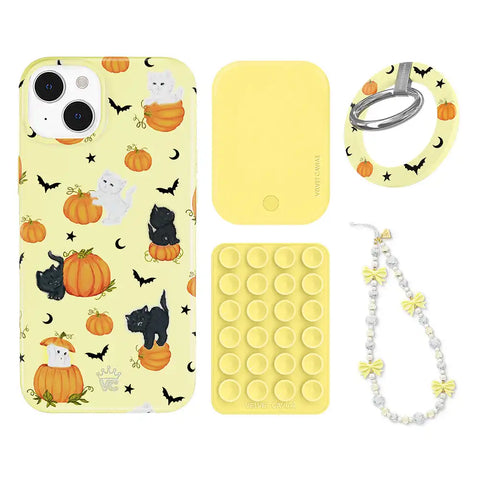 Purrfect Pumpkins iPhone Bundle Set - Grip