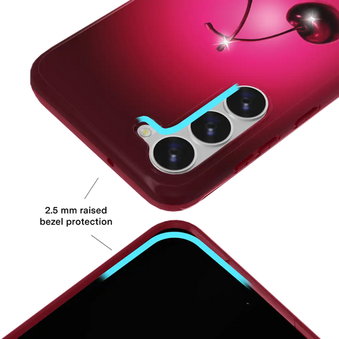Black Cherry Crystal Samsung Case