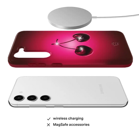 Black Cherry Crystal Samsung Case