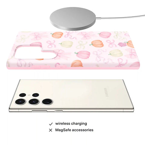 Pink Pumpkin Princess Samsung Case
