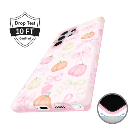 Pink Pumpkin Princess Samsung Case