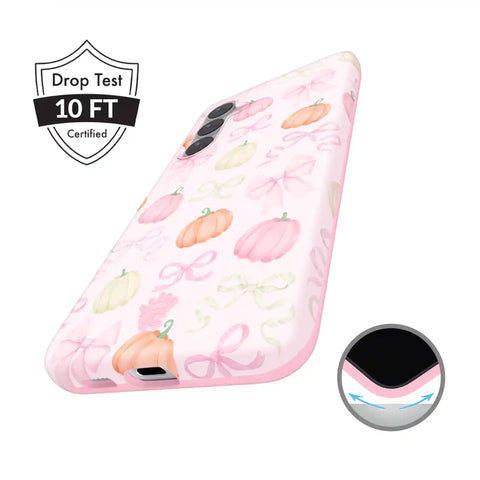 Pink Pumpkin Princess Samsung Case