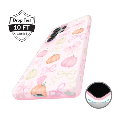 Pink Pumpkin Princess Samsung Case