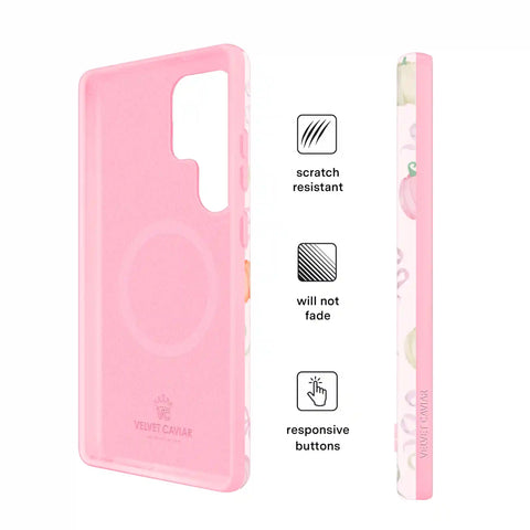 Pink Pumpkin Princess Samsung Case