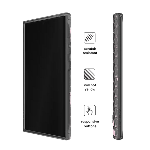 Lacy Pink Bows Samsung Case