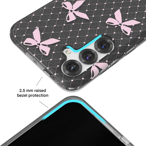 Lacy Pink Bows Samsung Case