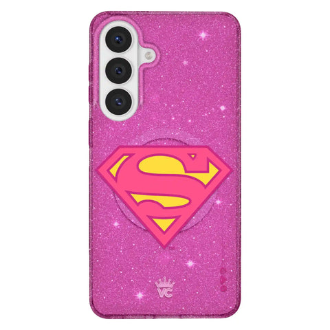 Supergirl Stardust Glitter Samsung Case