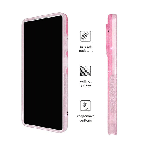Lucky Kittens Glitter Samsung Case
