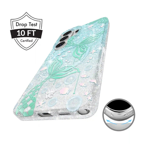 Mermaid Glitter Holo Samsung Case