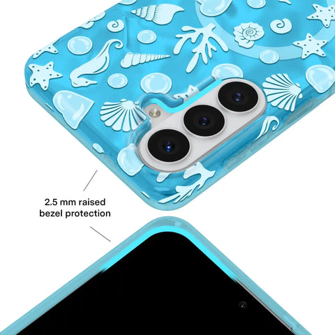 Aquamarine Holo Samsung Case