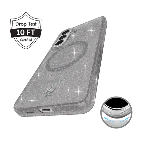 Grey Stardust Samsung Case