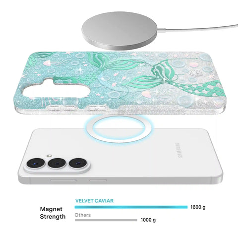 Mermaid Glitter Holo Samsung Case
