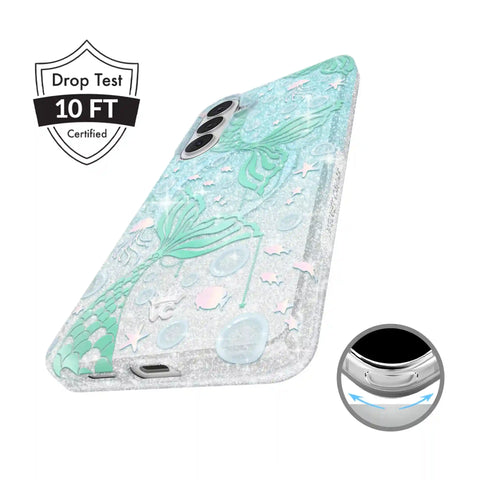 Mermaid Glitter Holo Samsung Case