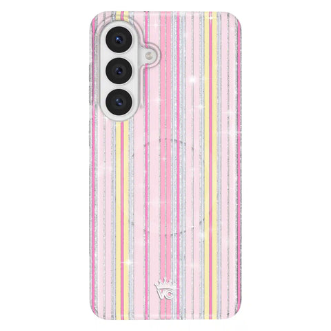 Sunkissed Stripes Glitter Samsung Case