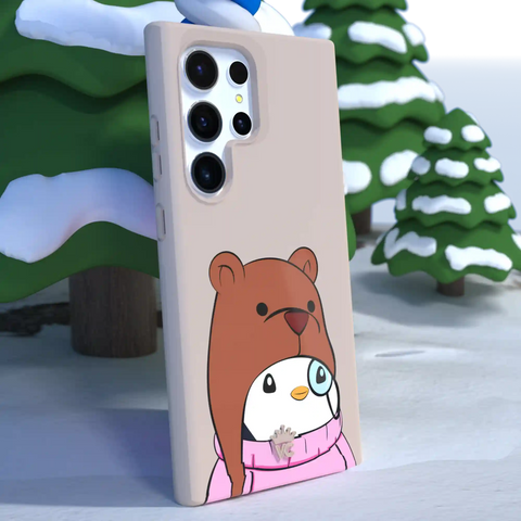 Pudgy Penguins Huddle Up Samsung Case
