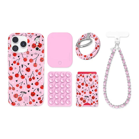 Sour Cherry Skulls iPhone Bundle Set