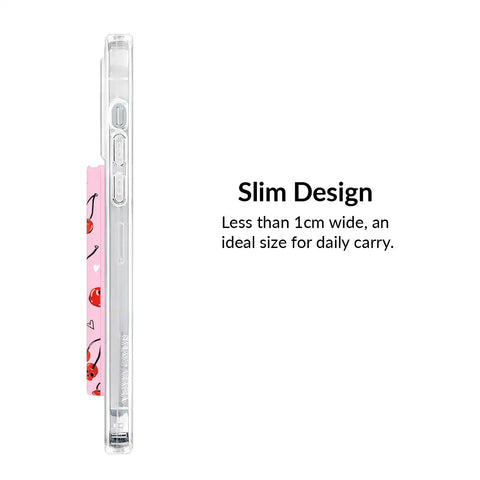Sour Cherry Skulls MagSafe Wallet
