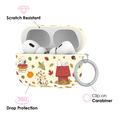 Snoopy Autumn Leaves AirPod Case
