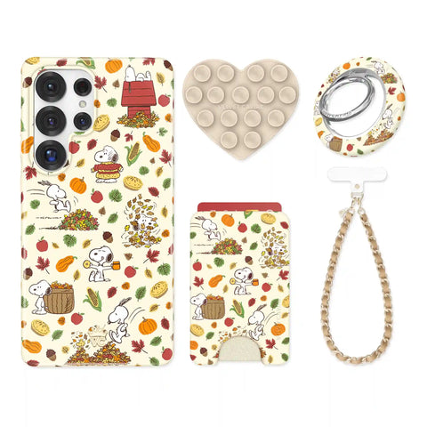 Snoopy Autumn Leaves Samsung Bundle Set