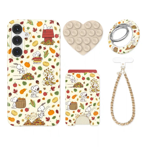 Snoopy Autumn Leaves Samsung Bundle Set