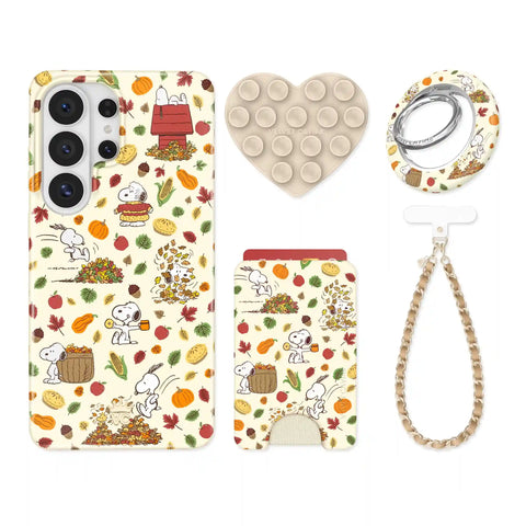 Snoopy Autumn Leaves Samsung Bundle Set