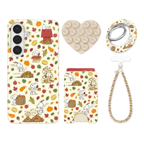 Snoopy Autumn Leaves Samsung Bundle Set