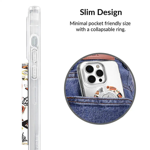 Snoopy Halloween Varsity MagSafe Grip Ring