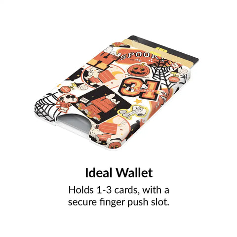 Snoopy Halloween Varsity MagSafe Wallet