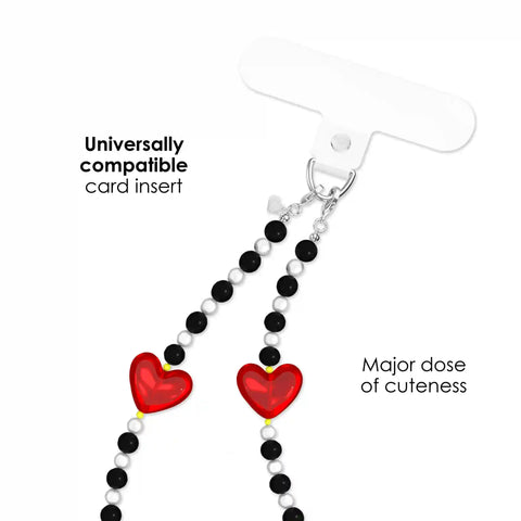 Snoopy Hearts Phone Charm