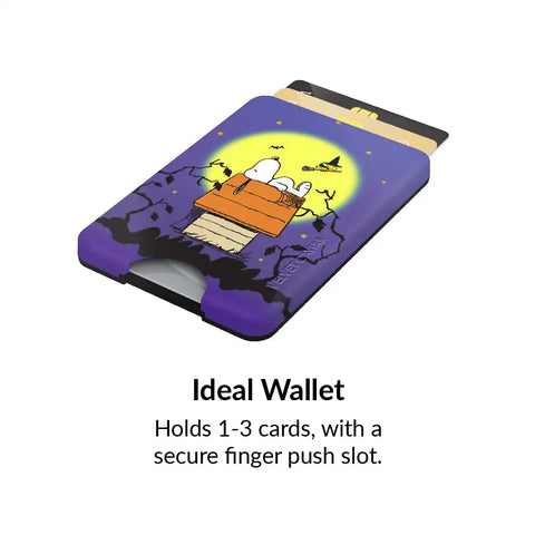 Snoopy Midnight Moon MagSafe Wallet