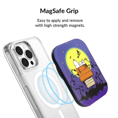 Snoopy Midnight Moon Portable MagSafe Charger Power Pack