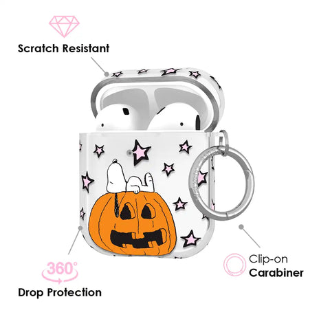 Snoopy Pumpkin AirPod Case