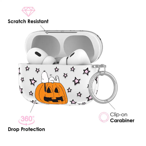 Snoopy Pumpkin AirPod Case