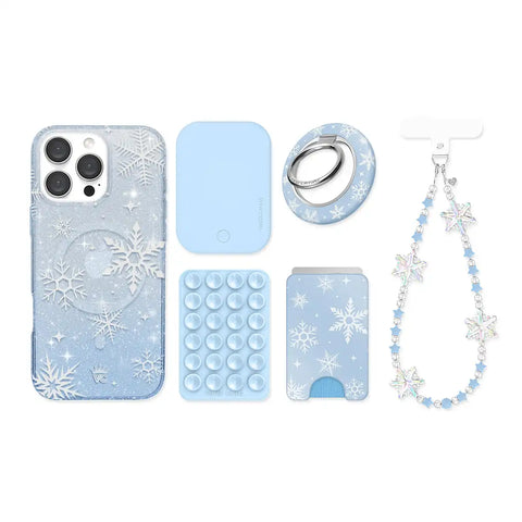 Snow Angel Glitter iPhone Bundle Set