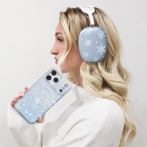 Snow Angel Glitter AirPod Max Case