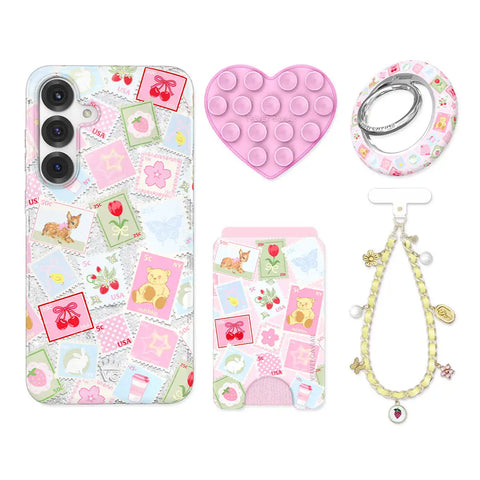 Spring Whimsy Stamps Glitter Samsung Bundle Set