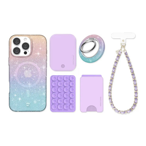 Ombre Stardust iPhone Bundle Set