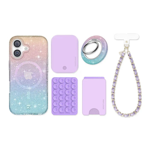 Ombre Stardust iPhone Bundle Set