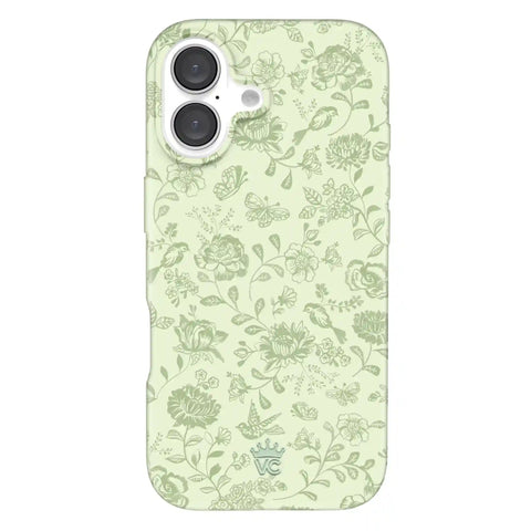 Storybook Sage Floral iPhone Case