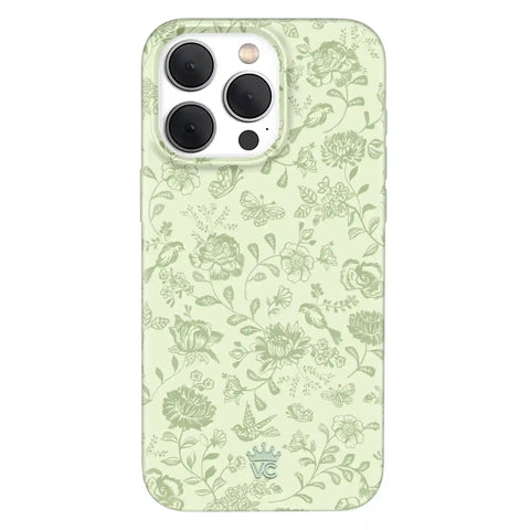 Storybook Sage Floral iPhone Case
